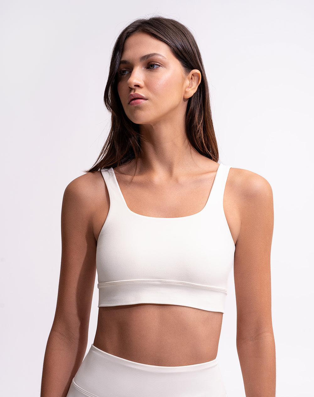 Top tiras anchas soporte medio habano