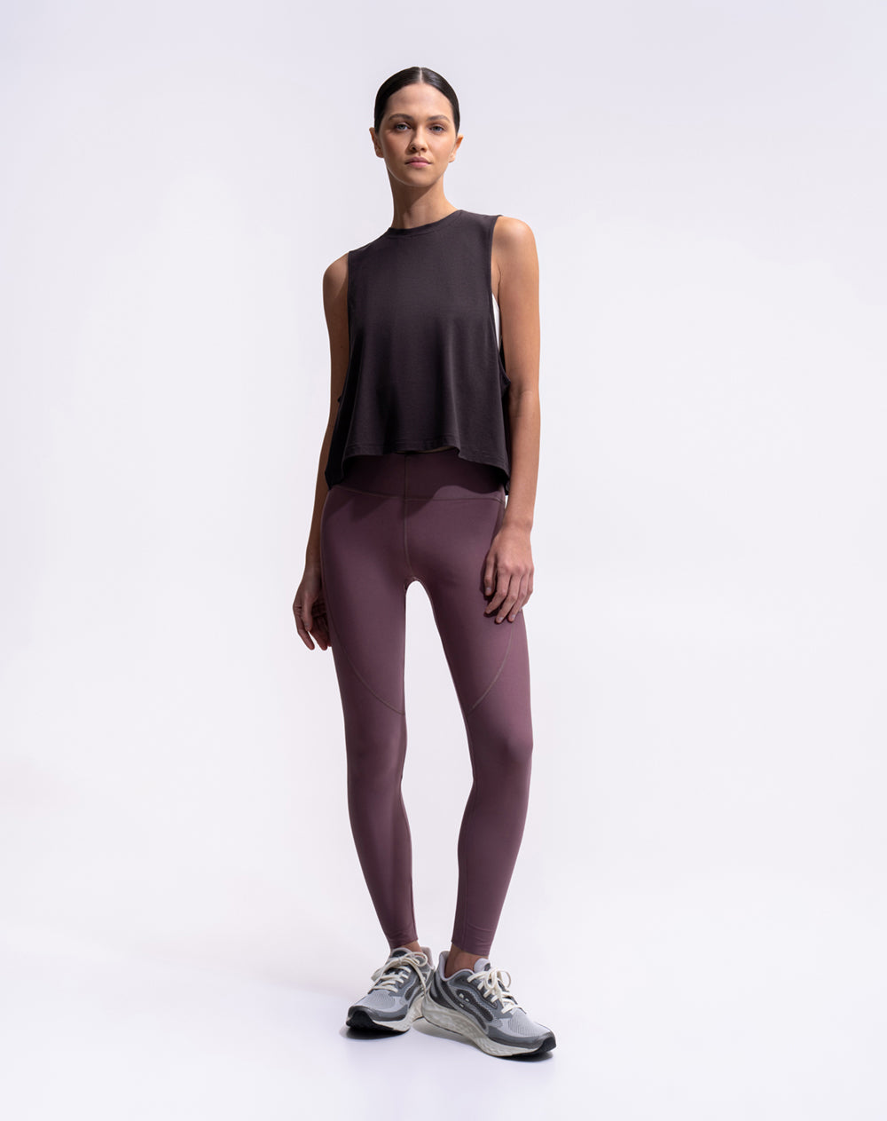 Camiseta esqueleto deportiva transpirable vino tinto mujer
