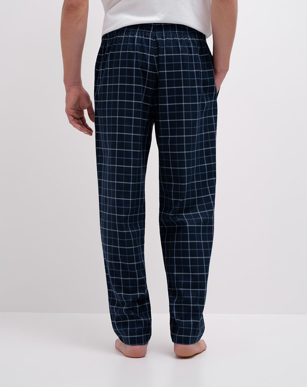 Pantalón de pijama algodón cuadros hombre