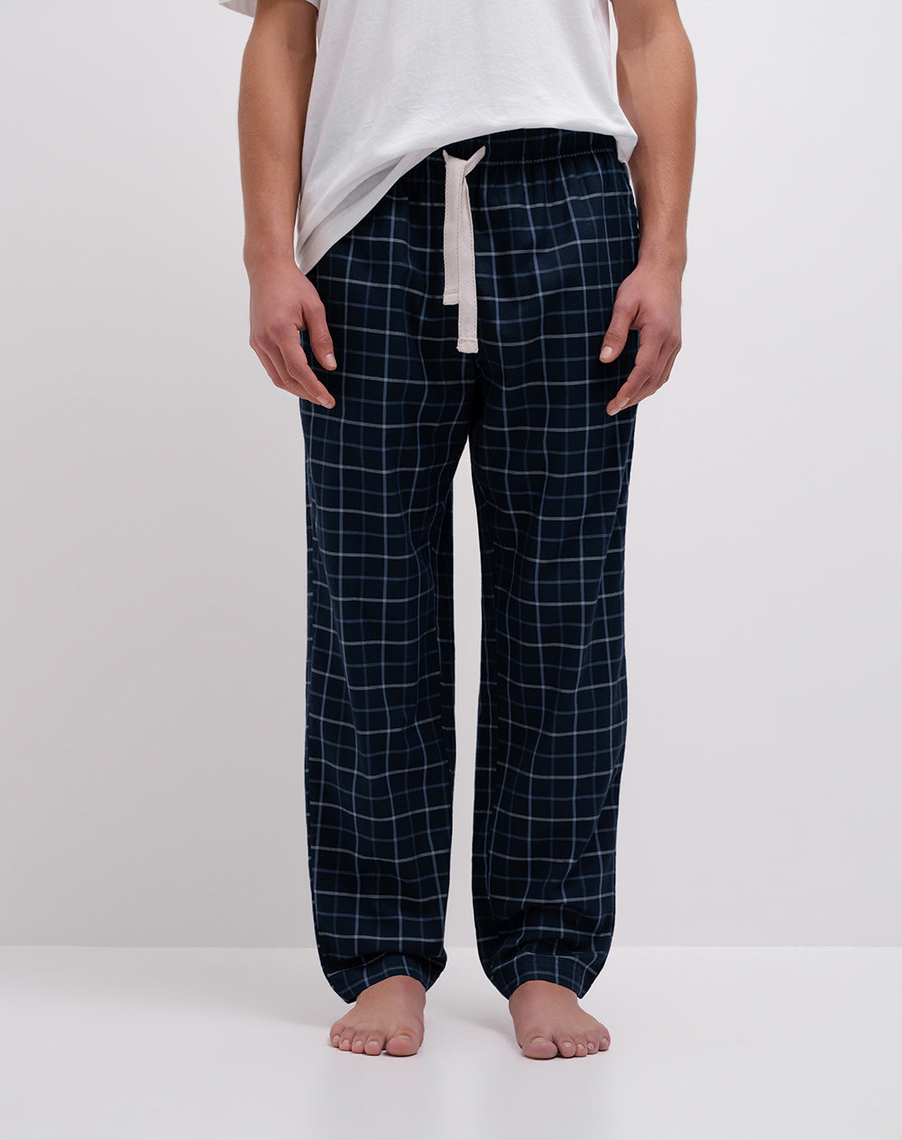 Pantalón de pijama algodón cuadros hombre