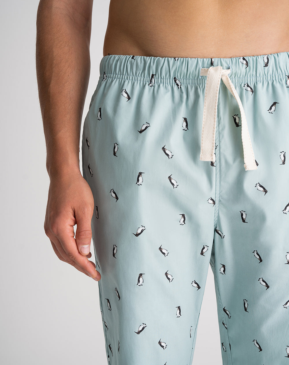 Pantalón de pijama hombre algodón largo estampado