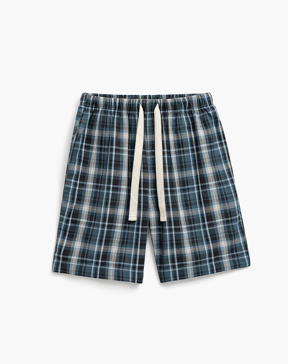 Bermuda de pijama hombre algodón cuadros