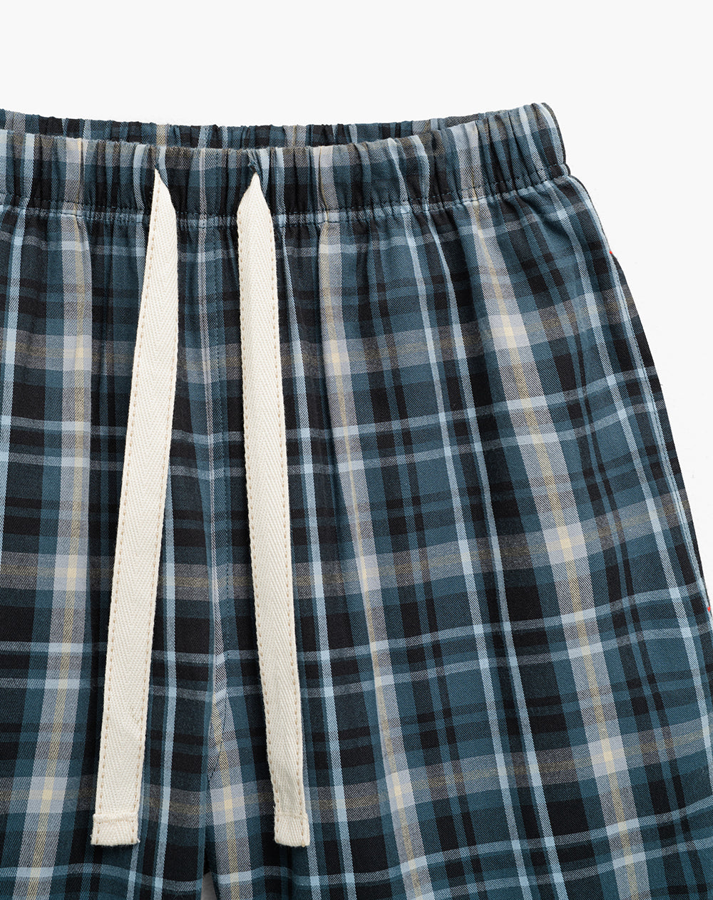 Bermuda de pijama hombre algodón cuadros