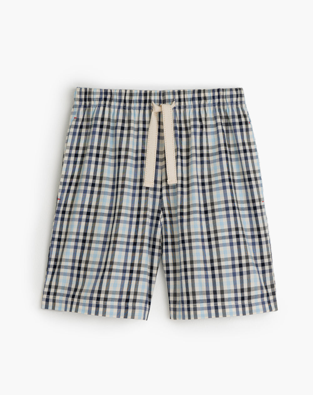 Bermuda de pijama hombre algodón cuadros