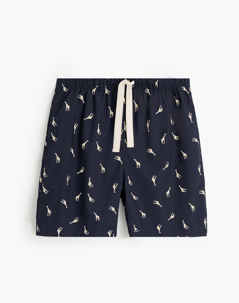 Bermuda de pijama hombre algodón azul estampad