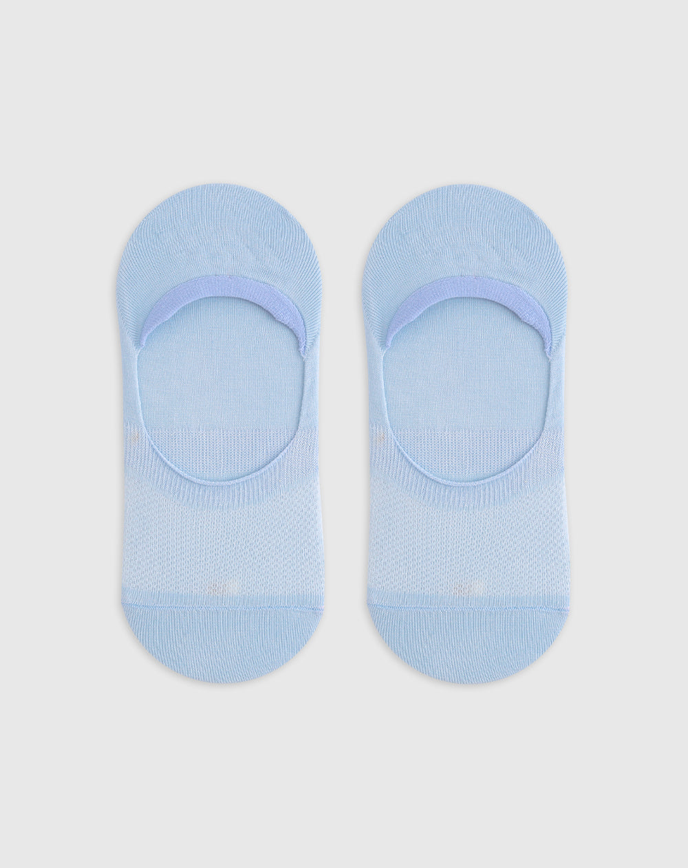 Medias para mujer baletas protección empeine azules