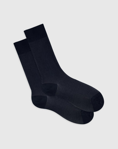 Medias para hombre largas secado rápido negras