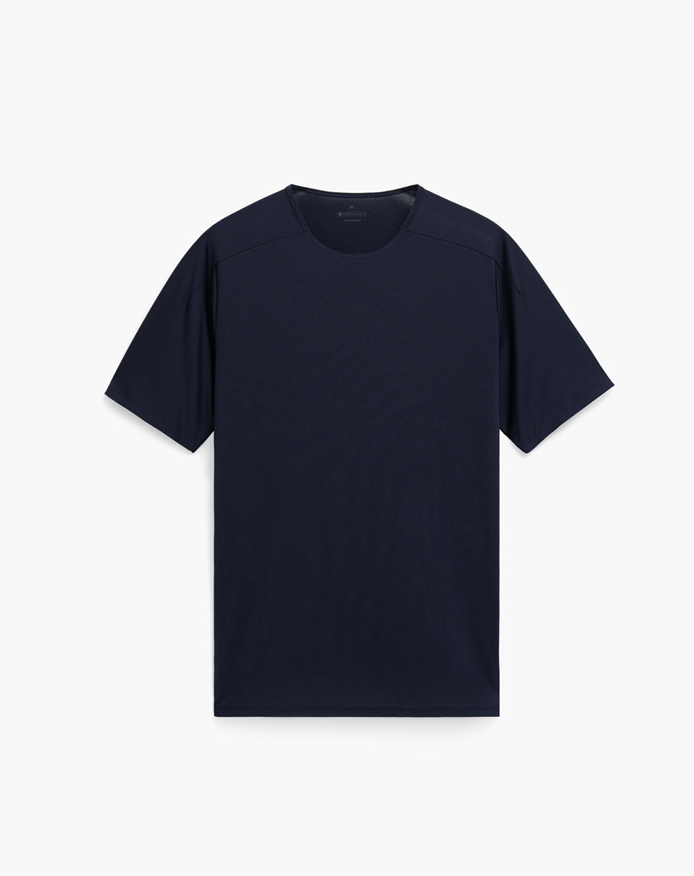 Camiseta deportiva control humedad azul marino hombre