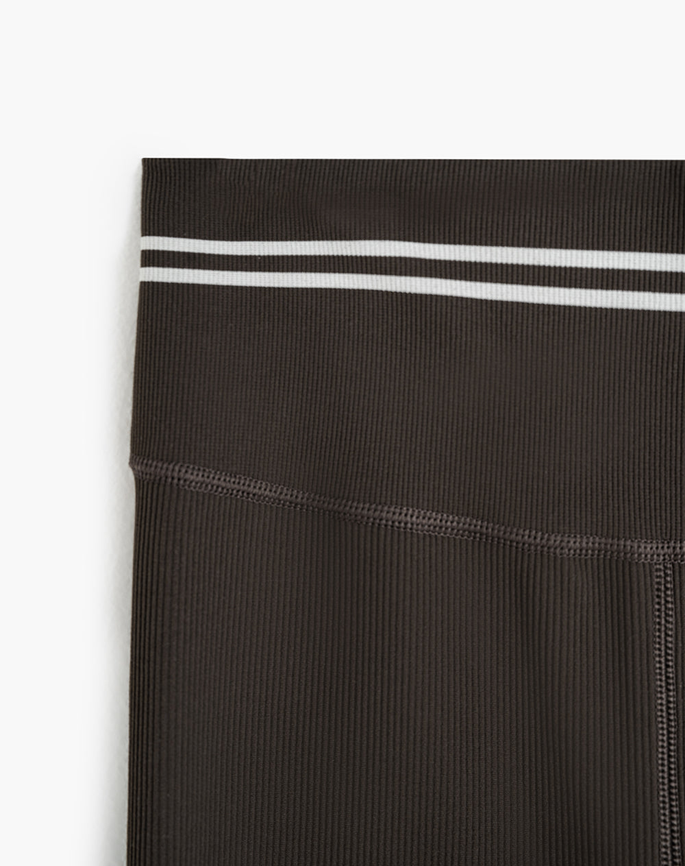 Legging deportivo seamless control abdomen café mujer