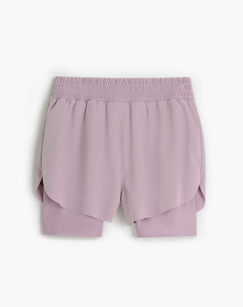 Short deportivo ciclista interno morado mujer