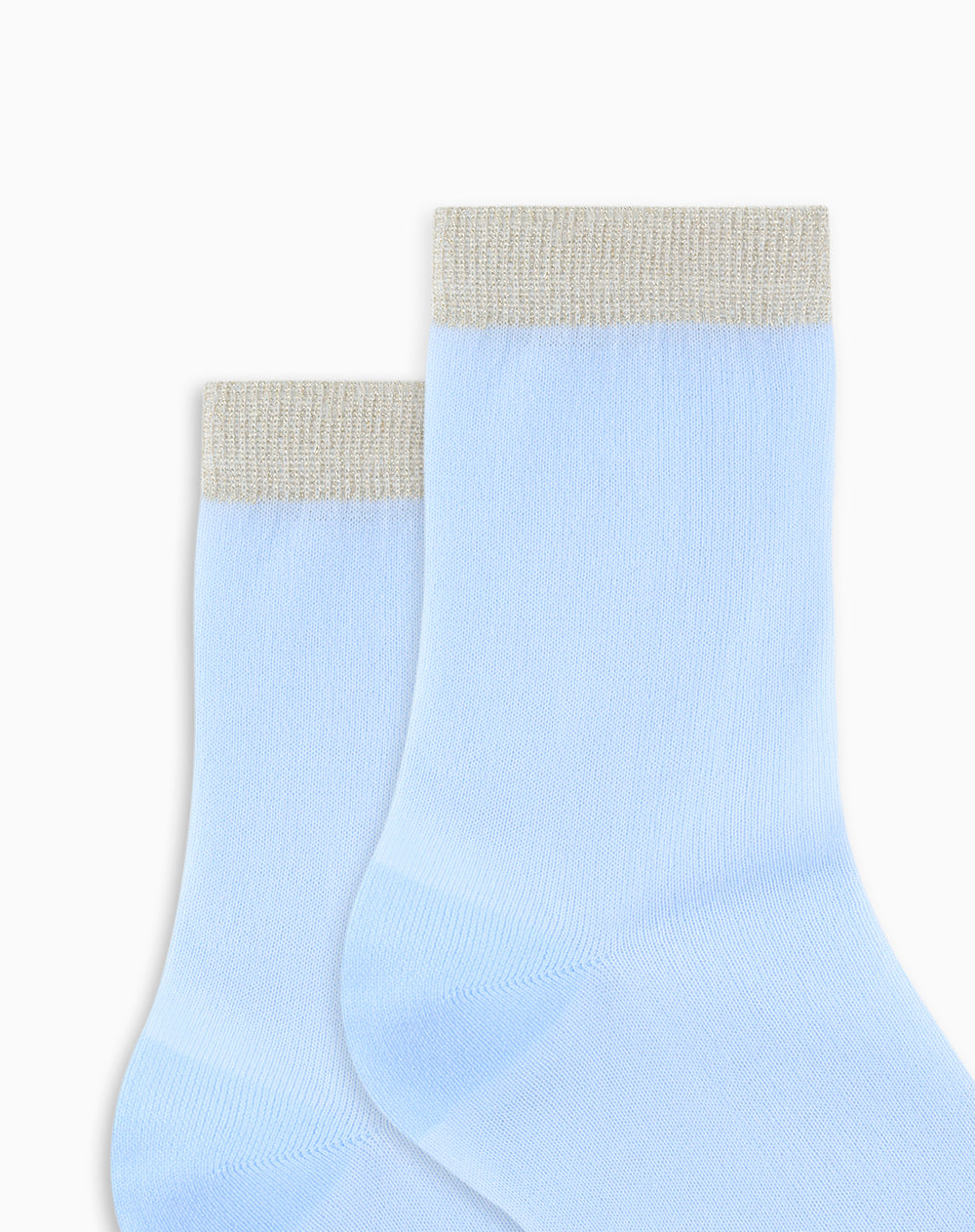 Medias largas azules claras