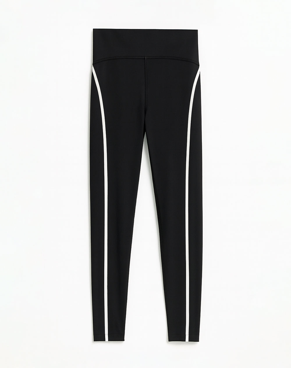 Legging deportivo control abdomen negro mujer