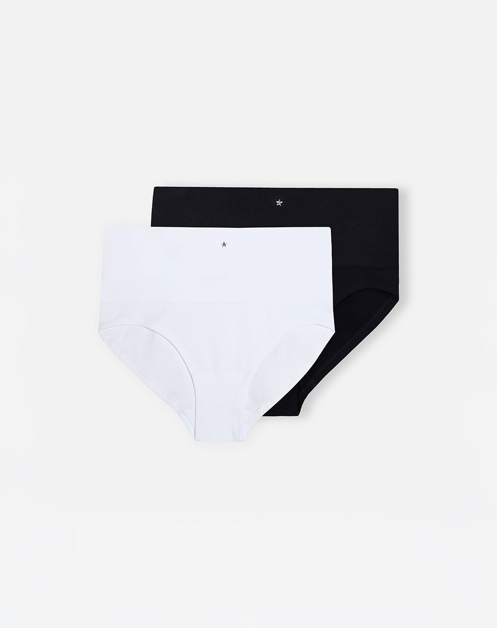 Panty clasico seamless tiro alto x2unds surtido