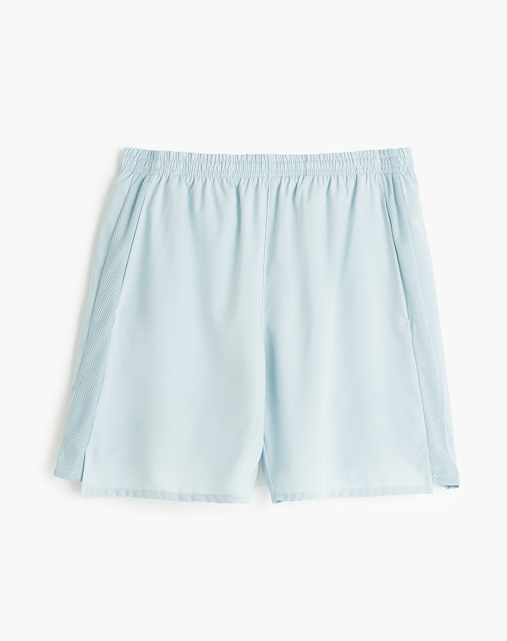 Pantaloneta deportiva secado rápido azul hombre