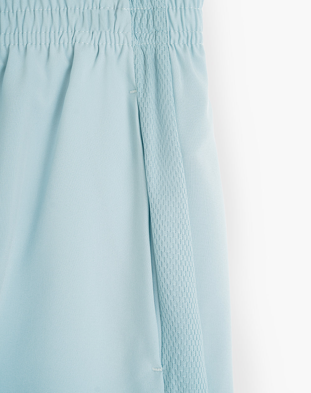 Pantaloneta deportiva secado rápido azul hombre