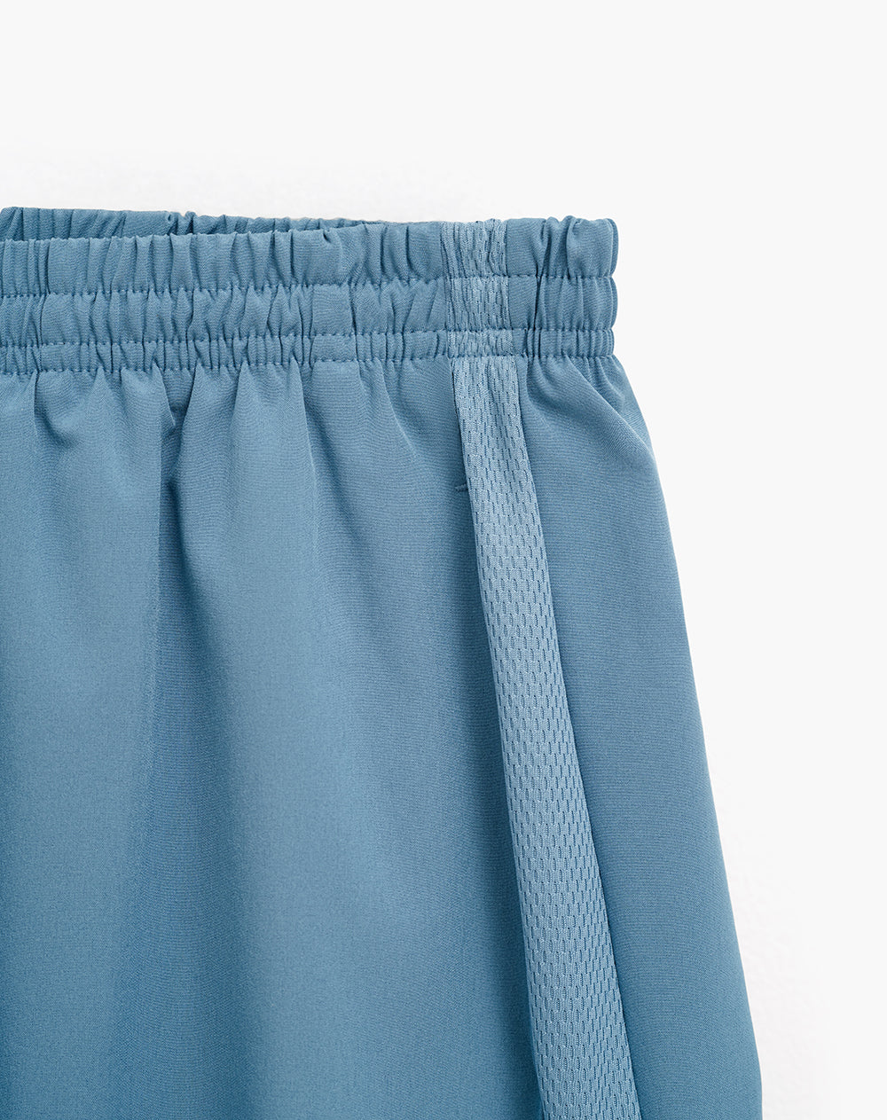 Pantaloneta deportiva secado rápido azul hombre