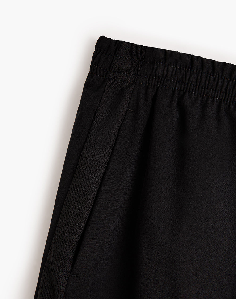 Pantaloneta deportiva secado rápido negra hombre