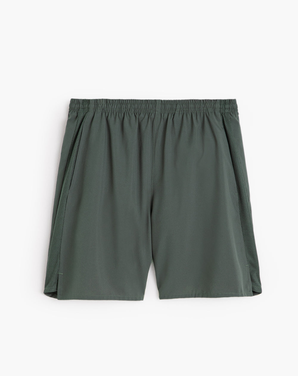 Pantaloneta deportiva secado rápido verde hombre