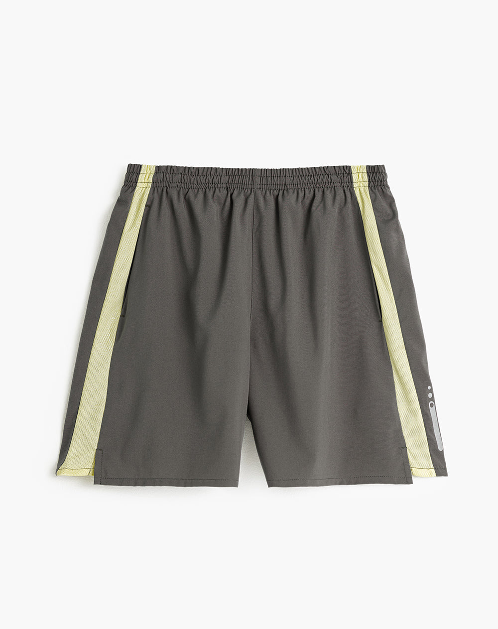 Pantaloneta deportiva secado rápido verde hombre
