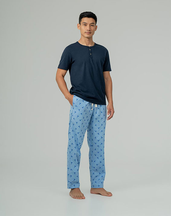 Pantalones Para Pijamas Hombre | Compra Online Para Pijamas Hombre en Punto Blanco®
