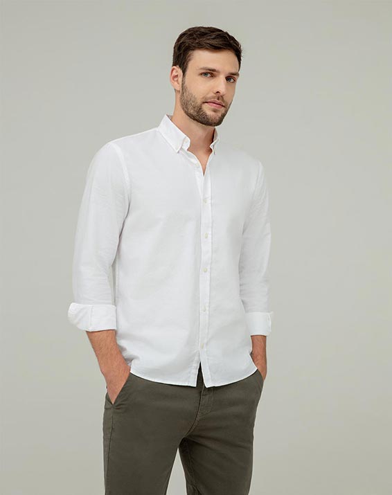 Camisa Hombre | Compra Online Camisa Blanca Hombre en Punto